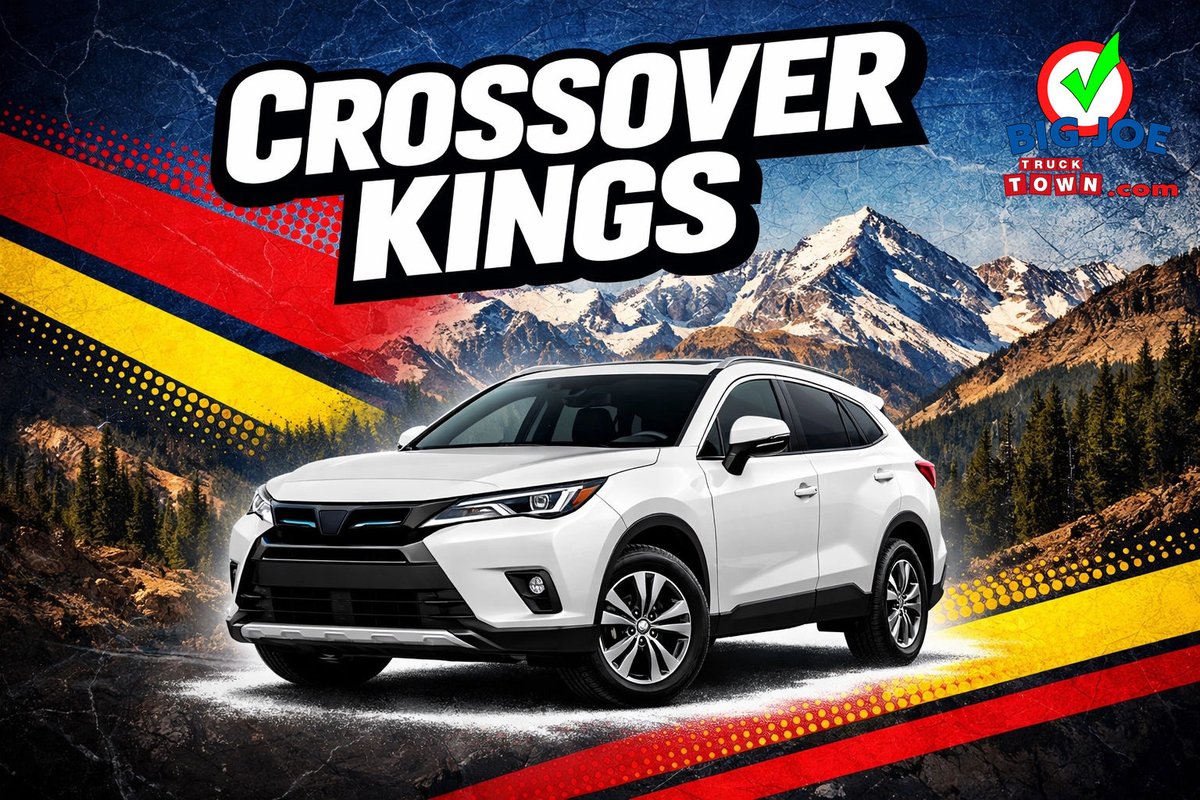 BigJoeTruckTown's tweet image. Day 3: Crossover Kings! 🏔️ Colorado weather is no joke, but these AWD beasts handle the Springs with ease. Fuel economy meets 4x4 capability. Stop by McCloskey Truck Town and browse 200+ vehicles today! 🚗💨

#ColoradoSprings #AWD #TruckLife #McCloskeyMotors
