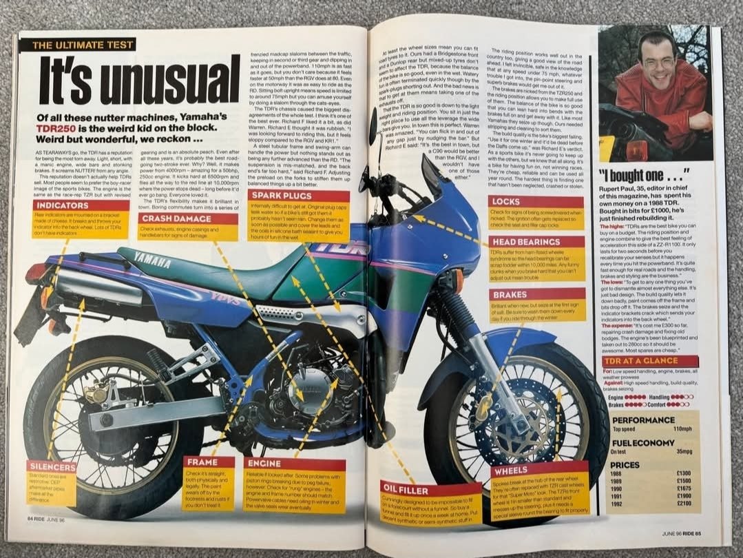 Moto2T / NSR500 and YZR500 replicas tweet media