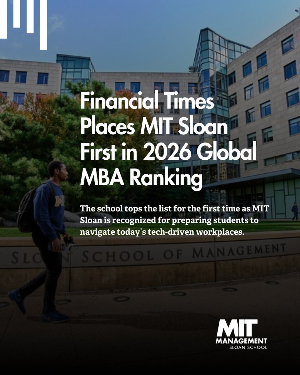 MIT Sloan School of Management tweet media