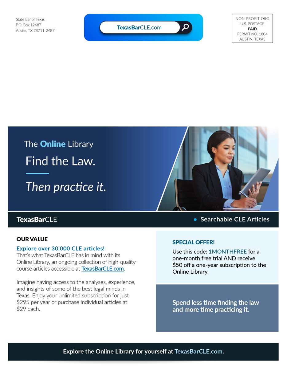 TexasBarCLE tweet media