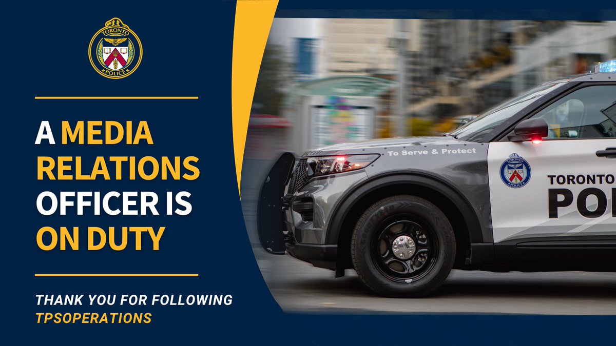 Toronto Police Operations tweet media