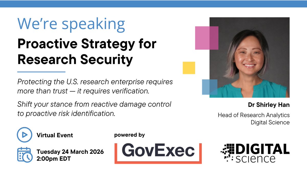 Digital Science tweet media