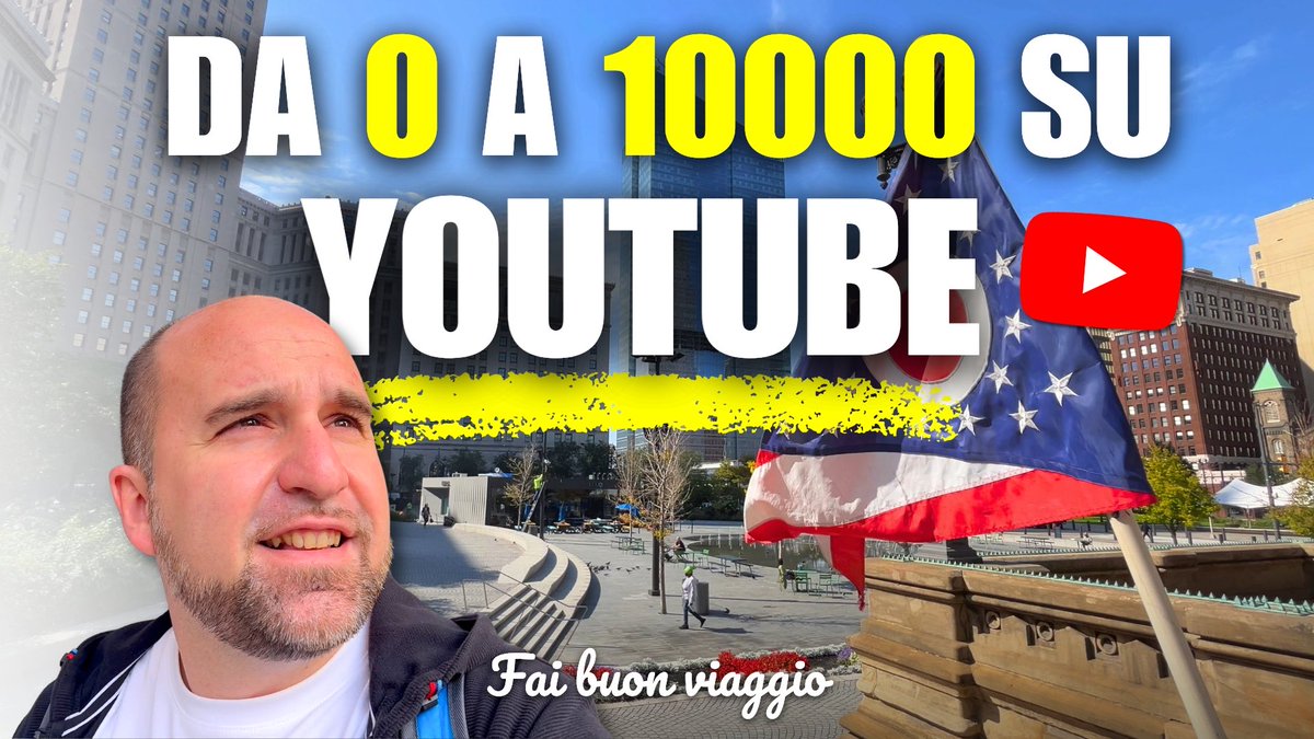 DiDirie's tweet photo. Ciao a tutti, è appena uscita la seconda parte di: “Da 0 a 10000 su YouTube”.

🔗 Link video: https://t.co/ioBnINzNG2

#faibuonviaggio #youtube #viaggiare #Crescita https://t.co/gQ66lQlRiw