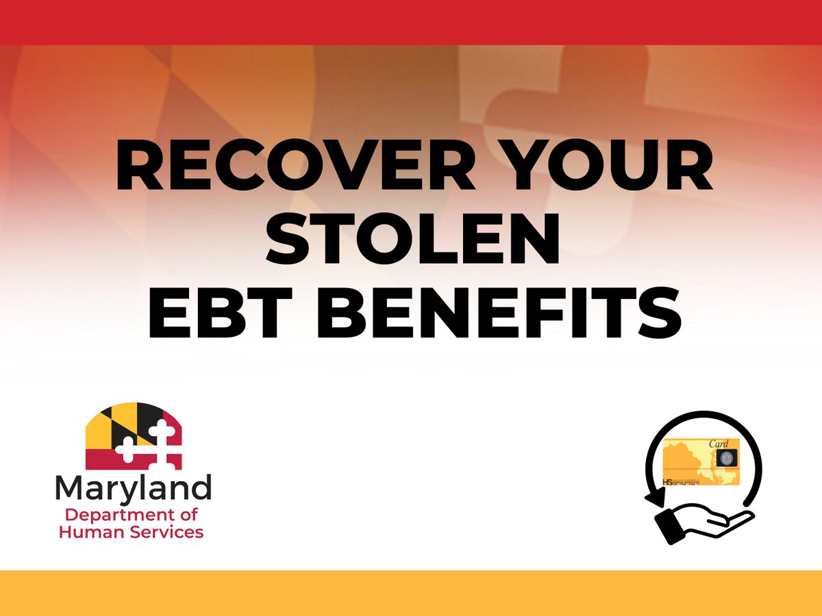 Maryland Department of Human Services tweet media