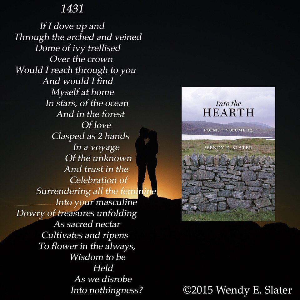 Modern mystical poetry written to guide you on your inner transformation and spiritual evolution. 

Get your book here: books2read.com/IntotheHearth

#awakening #modernpoetry #poetry #poetry #healingjourney #books #spiritualawakening #compassion #mustreadbooks #love #selfcare…