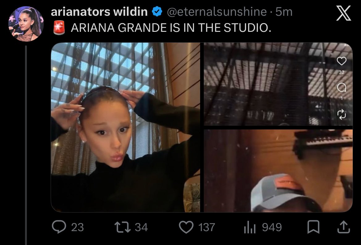 Ariana Grande Stats tweet media