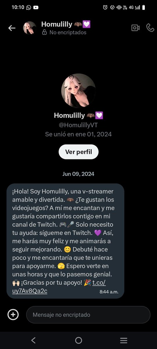 CloserGrind's tweet photo. @RitcherCode Fue de hace dos años, que bueno que la deje en visto xD https://t.co/5RgVBe7kpQ