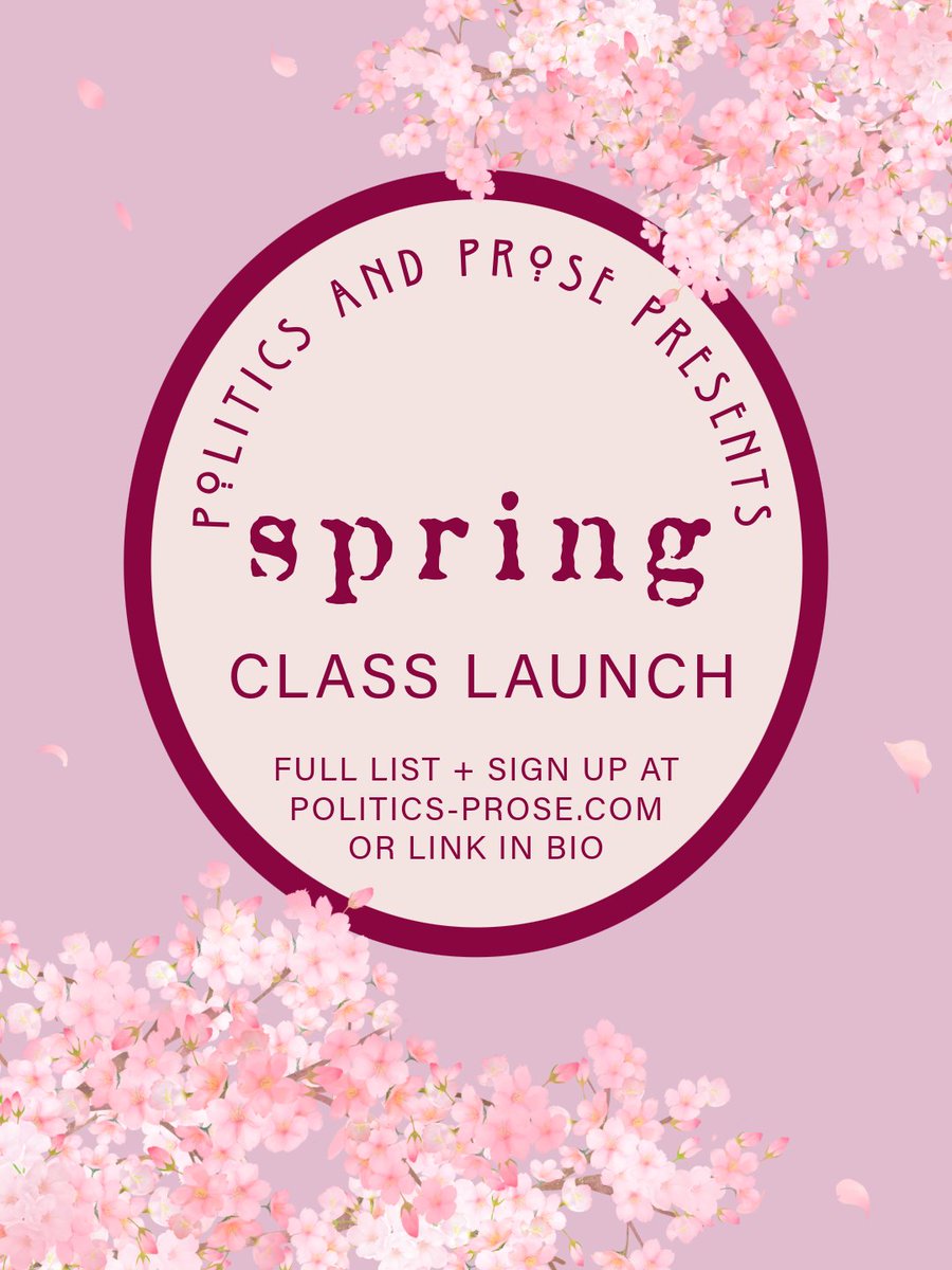 Politics and Prose tweet media