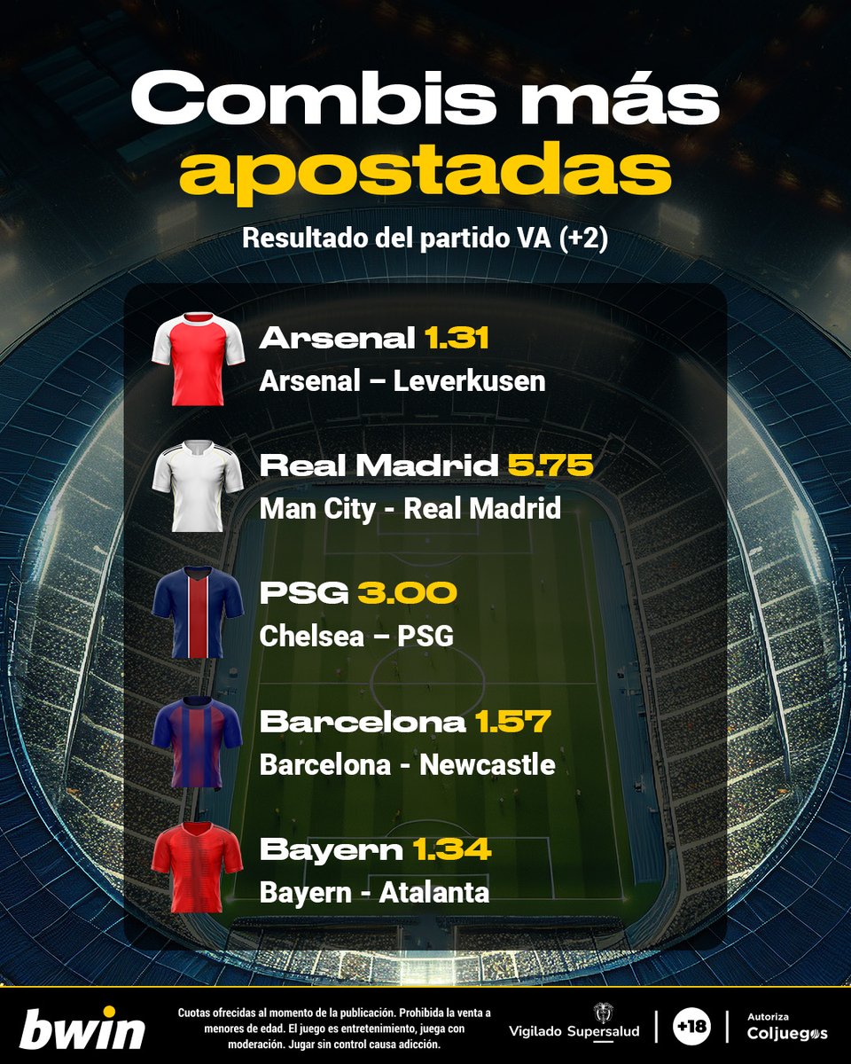 bwin Colombia 🇨🇴 tweet media