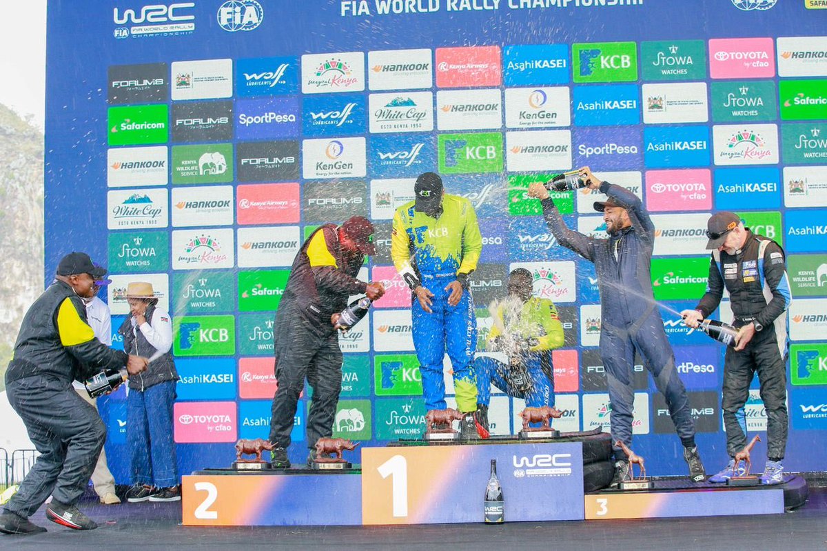 AndersonMugisa's tweet photo. Huge congratulations to the champions and overall winners of the @OfficialWRC in the #ARCII category! Oscar Ntambi and Uthuman Muhamad from Forest Rally Team Uganda proudly raised the Ugandan flag high. This is historic 4 Uganda.
Cc@Thomas_Tayebwa & @kasujja https://t.co/1tIn7FSb73