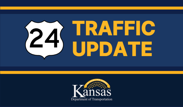 NEKansasKDOT's tweet photo. 🔶TOMORROW, March 19: Southbound K-4 ramp access changing on U.S. 24 project in SN, JF counties.
▶️Details: https://t.co/qBlBRTFLD6 https://t.co/8ngEYkwWZp