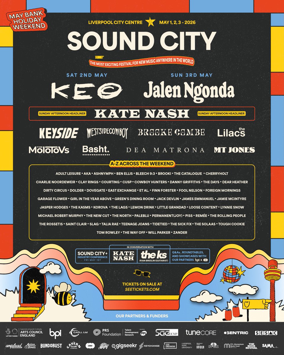 Liverpool Sound City tweet media