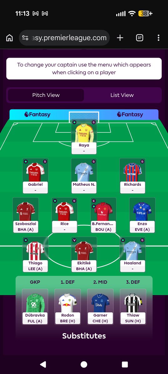 vandersarrrr's tweet photo. @TheFPLStudy 5 FTs, 0.0 ITB. The plan is WC32, BB33, FH34. 

Thinking about going for Andersen and Gordon/wilson to have starting 11

Any other players that should consider? 

Who looks better for you in midfield Gordon or wilson? 

Or any other move should I do? https://t.co/XDfgsdZAJW