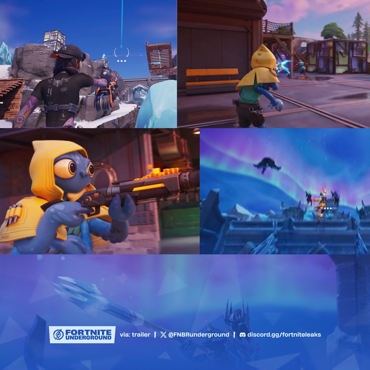 New weapons in #Fortnite Chapter 7 Season 2 🎈 Take to the skies with ...