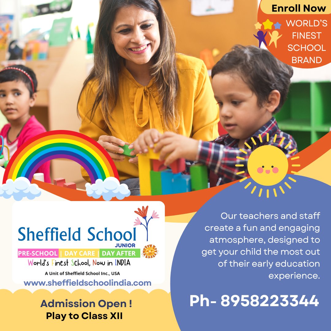 Sheffield_India's tweet photo. 🎓 Admissions Open at Sheffield School! Unlock a world of learning, creativity, and growth at Sheffield School — where every child’s potential shines bright. 🌟📚 Now accepting applications for the upcoming academic year! https://t.co/tHi4exJwKx