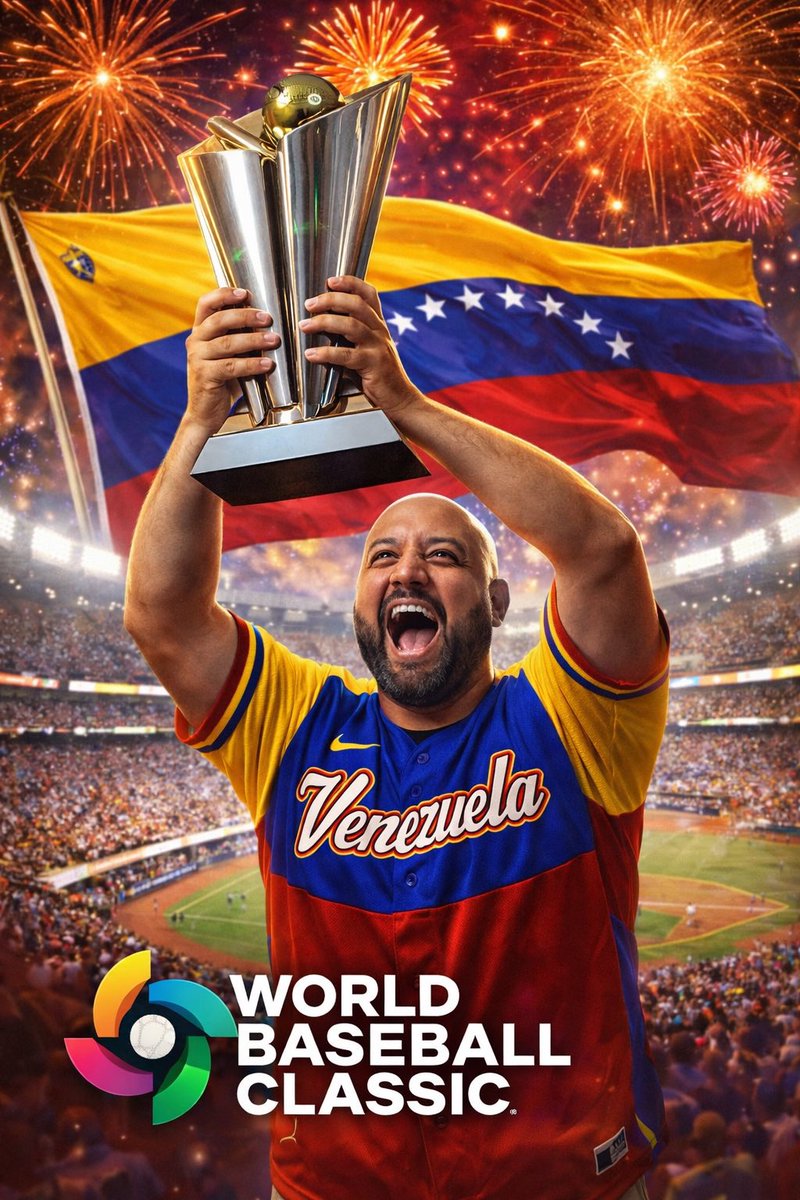 Somos Campeones del Clásico Mundal de Béisbol ⚾️ 🥳🇻🇪🙌