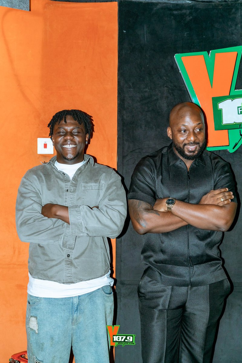 📸PHOTOS || Musician <a href="/pbeemusic/">PBee</a> on the #MydMorningRadioShow with <a href="/RevErskineGH/">Erskine Whyte</a> 

#mydmorningradioshow #yfmghana #ytvghana