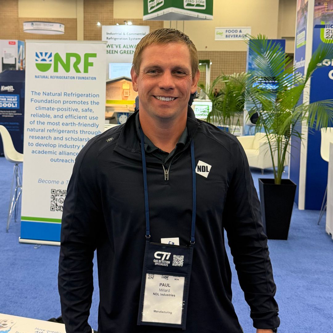 We were happy to have our National OEM Sales Manager, Paul Millard, attend the IIAR Natural Refrigeration Conference and Heavy Equipment Expo.

#NDL #NDLIndustries #IIARExpo #IIAR #IIAR2026