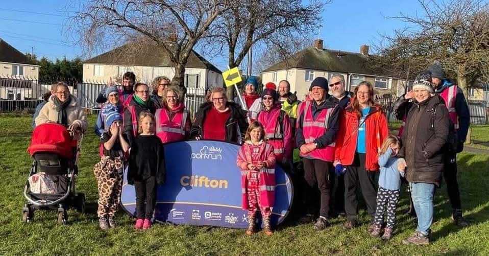 Clifton parkrun tweet media