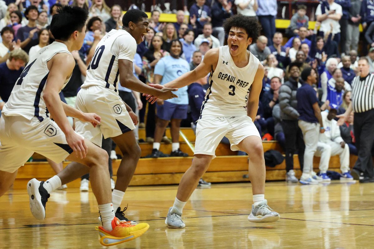 DePaul Prep MBB tweet media