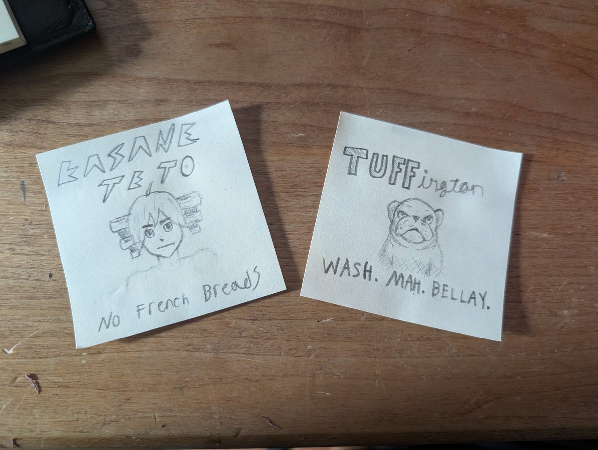 HavvitArt's tweet photo. Sketches I did while on hold.
#Pibble #KasaneTeto #Teto #Tuff #WashMahBellay #Washington #FrenchBread https://t.co/AYtIyqnGRo