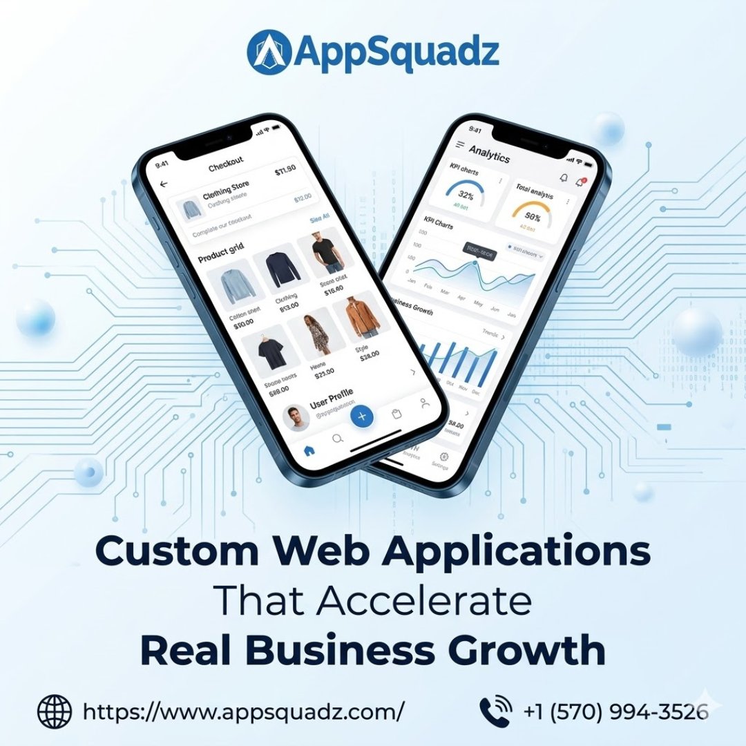 appsquadzusa's tweet photo. At AppSquadz, we build custom web applications designed to scale. Experience lightning-fast performance and bulletproof security tailored to your vision.
#WebAppsDevelopment #CustomSoftwareDevelopment #AppSquadz #BusinessGrowth #TechStrategy #DigitalTransformation #Scalability https://t.co/8MdUciEJuy