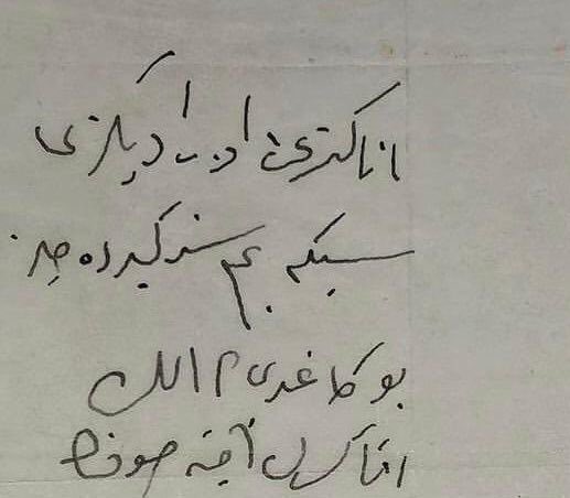 Pembe kafalı Kadıköy solcusu: Atalarımız hümanistti
O sırada Atalarımız:

“Ananızı avradınızı sikeyim, sizi geberdecez.
Bu kağıdı alın ananızın amına sokun.”