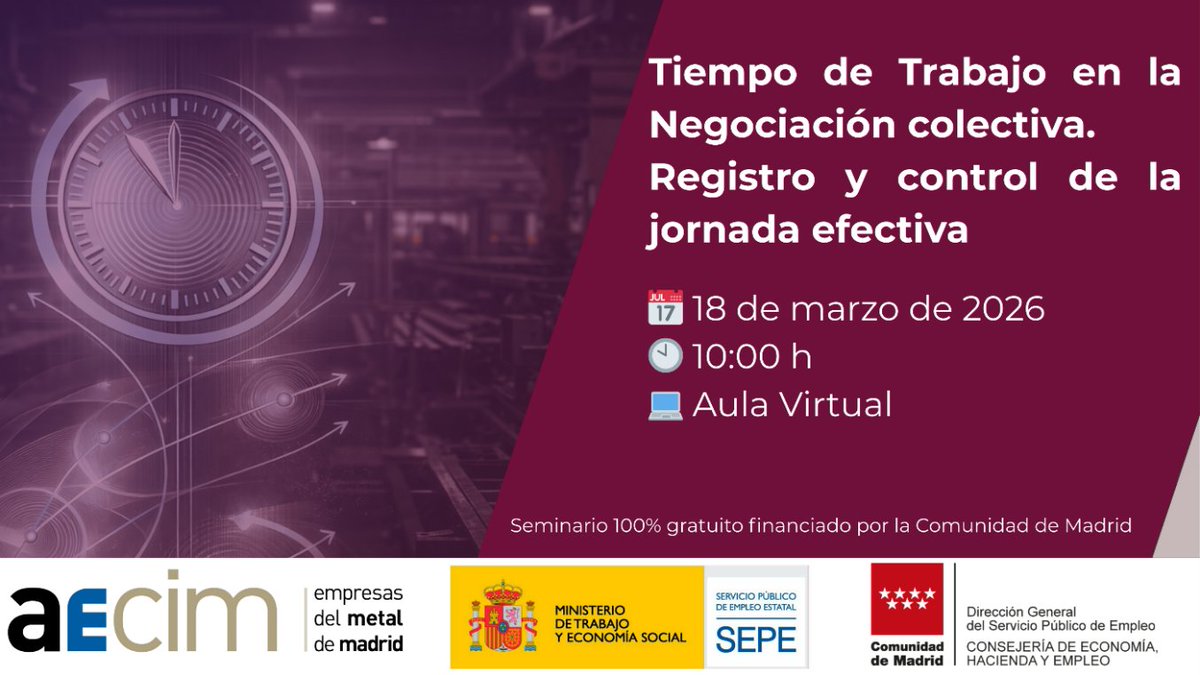 Asociación AECIM tweet media