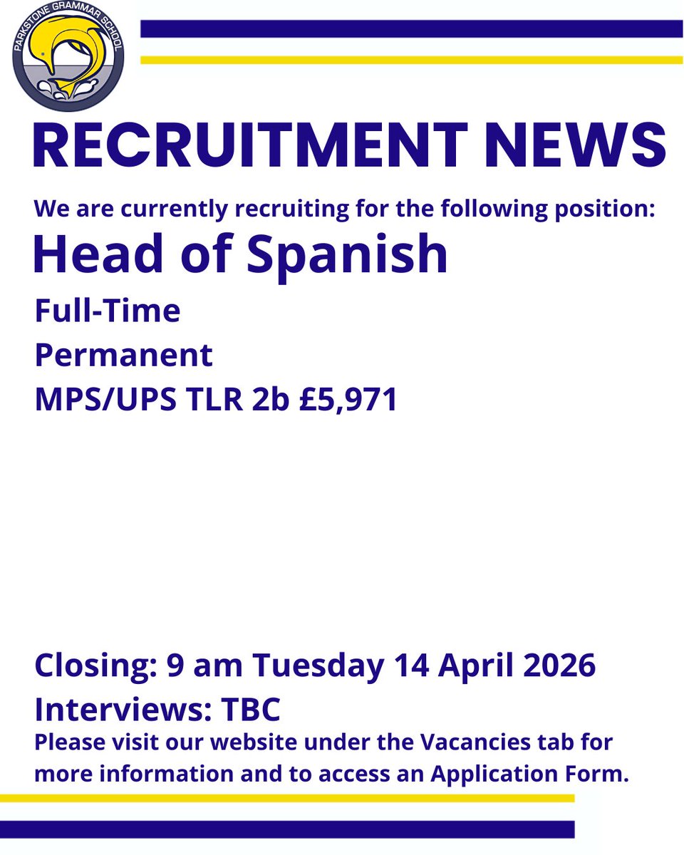 Parkstone Grammar School tweet media