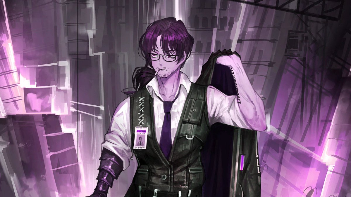 Purple Gregor tweet media