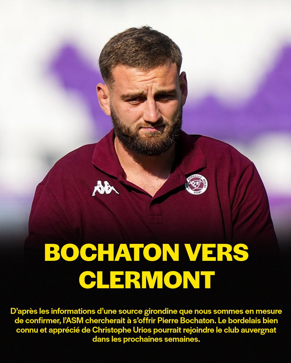 asmrugbysupport's tweet image. 𝙐𝙣 𝙗𝙤𝙧𝙙𝙚𝙡𝙖𝙞𝙨 𝙚𝙣 𝙖𝙥𝙥𝙧𝙤𝙘𝙝𝙚 💣

Le polyvalent troisième ligne pourrait rejoindre l'Auvergne cet été. 🟡🔵

#asm #rugby #yellowarmy