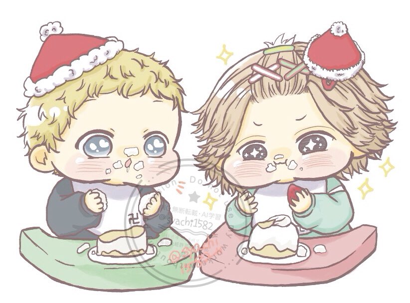 ☆マイ武(べび
べびちゃんも初めて食べる美味しいケーキにめろめろ…🍰✨

※再掲