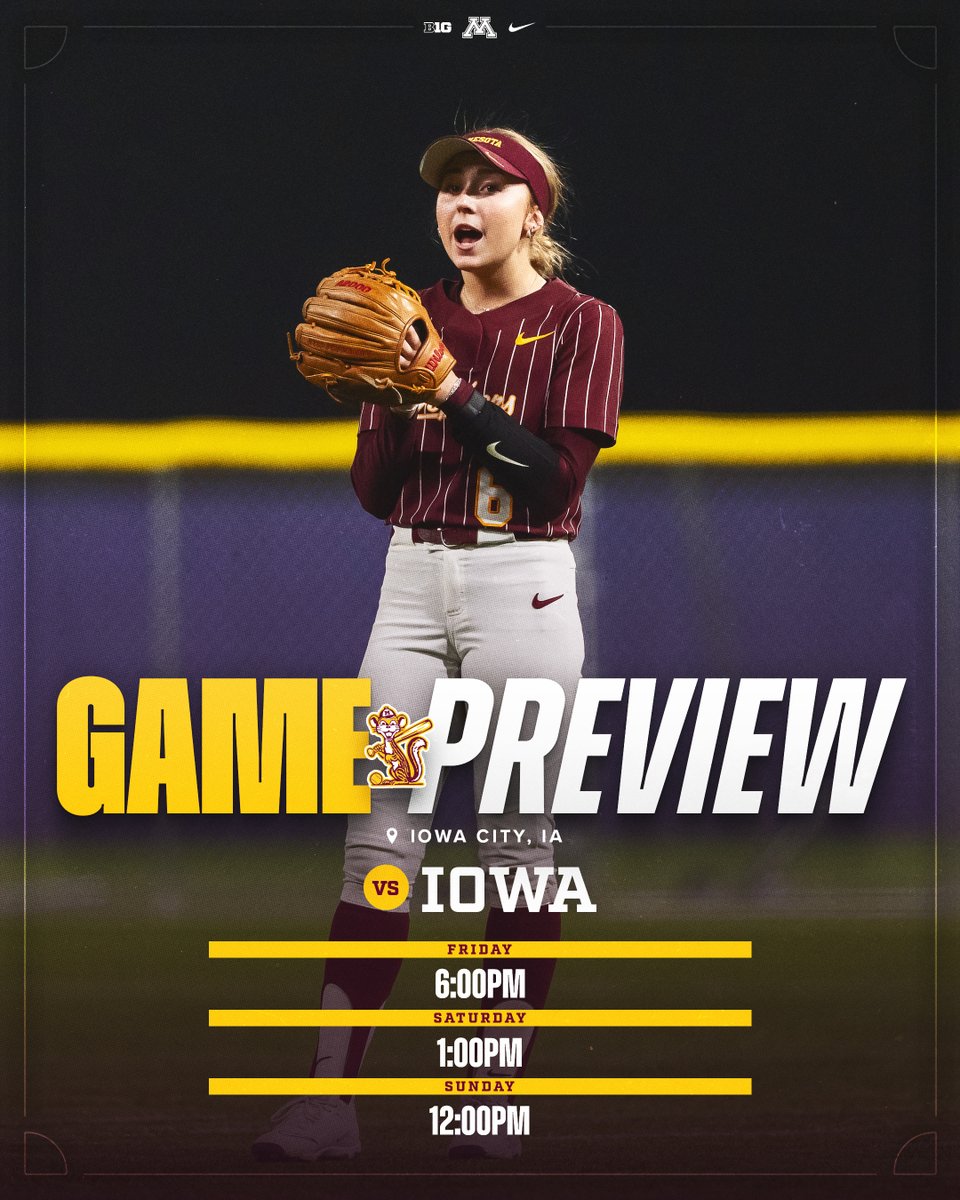 Minnesota Softball tweet media