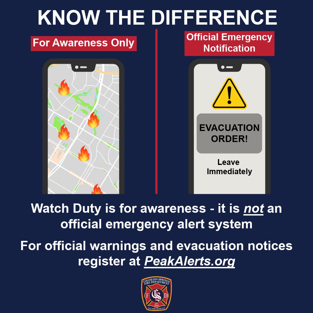 Colorado Springs Fire Department tweet media