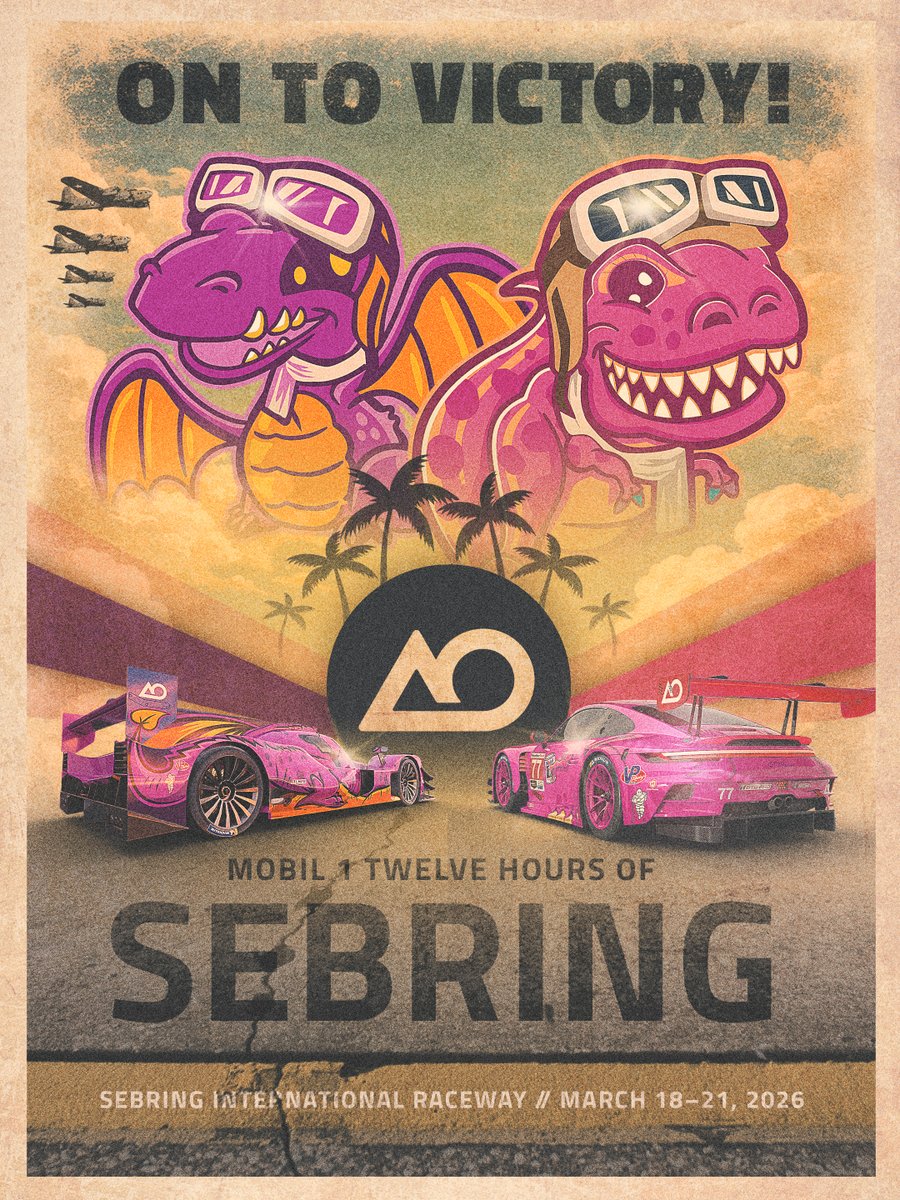 AORacingUSA's tweet image. Here's everything you need to know to follow along for the Twelve Hours of Sebring! 

 **Note, we've added another autograph session on Thursday at our store in the midway to help accommodate the amount of fans expected this weekend**

#IMSA | #Sebring12