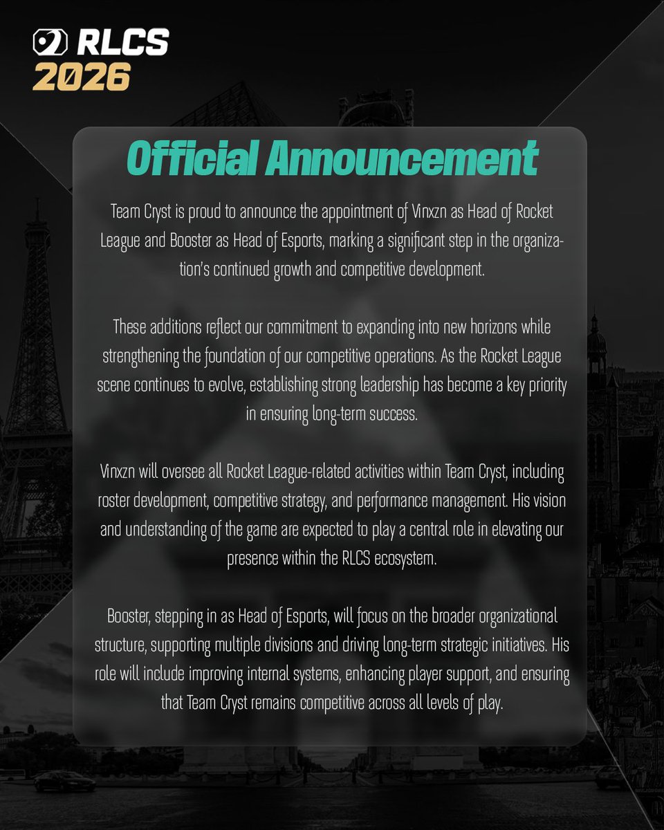 Team Cryst tweet media