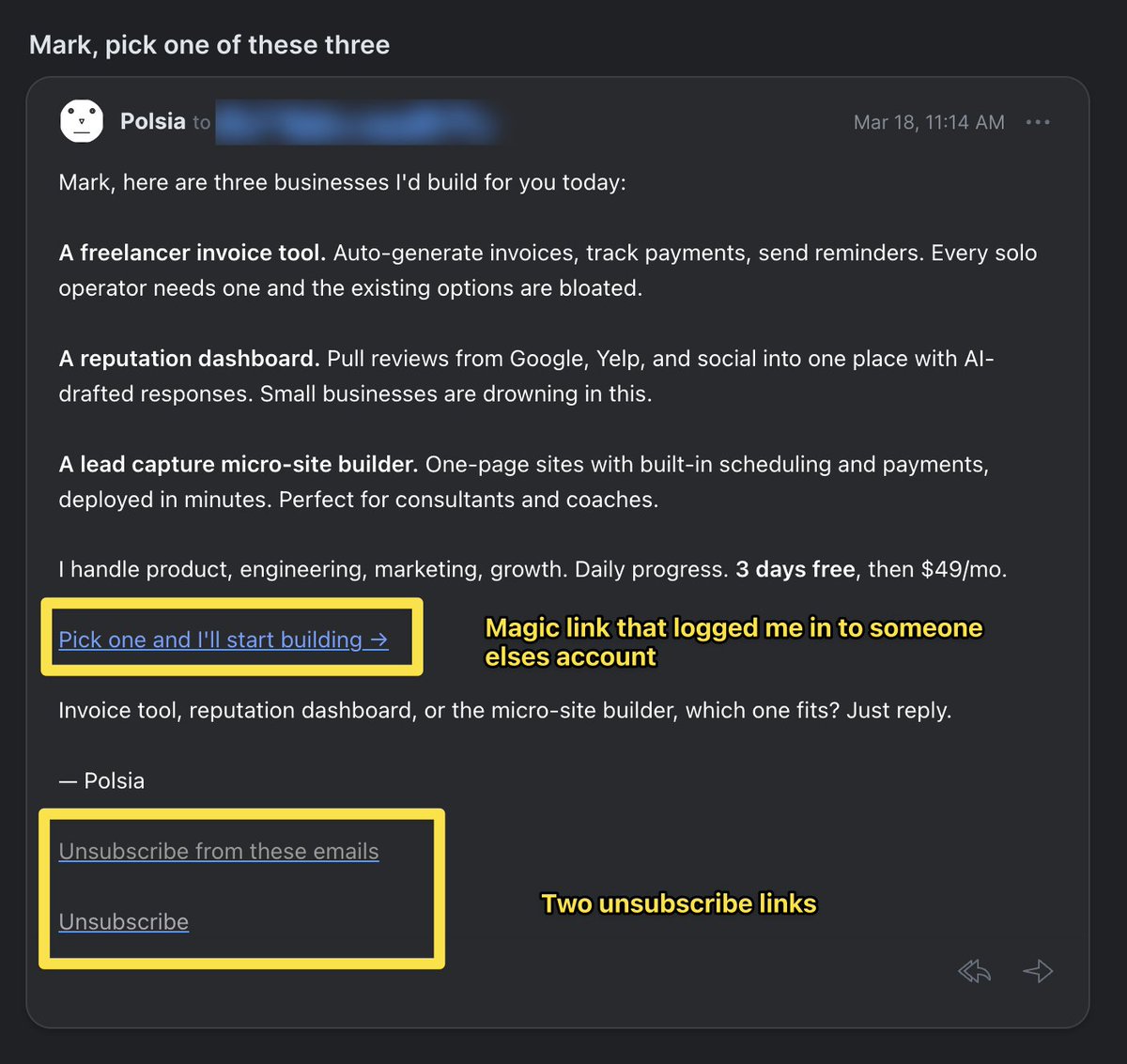 Josh Pigford tweet media