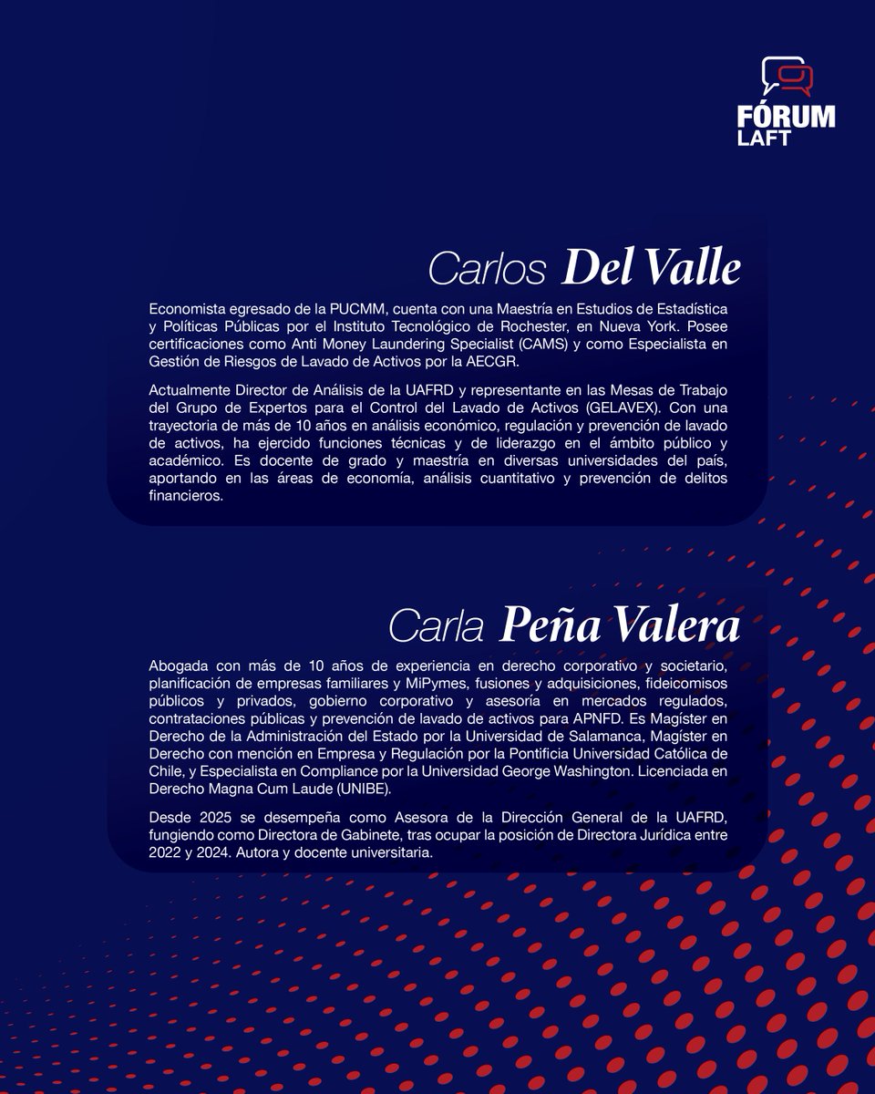 Unidad de Análisis Financiero UAF_RD tweet media