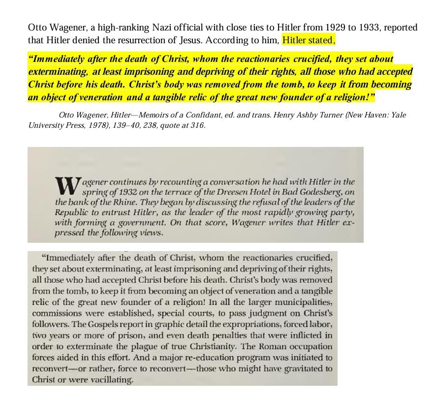 Hitler Hated Christ tweet media