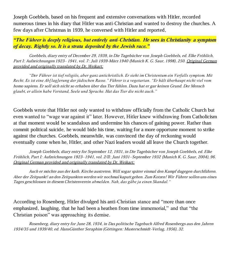 Hitler Hated Christ tweet media