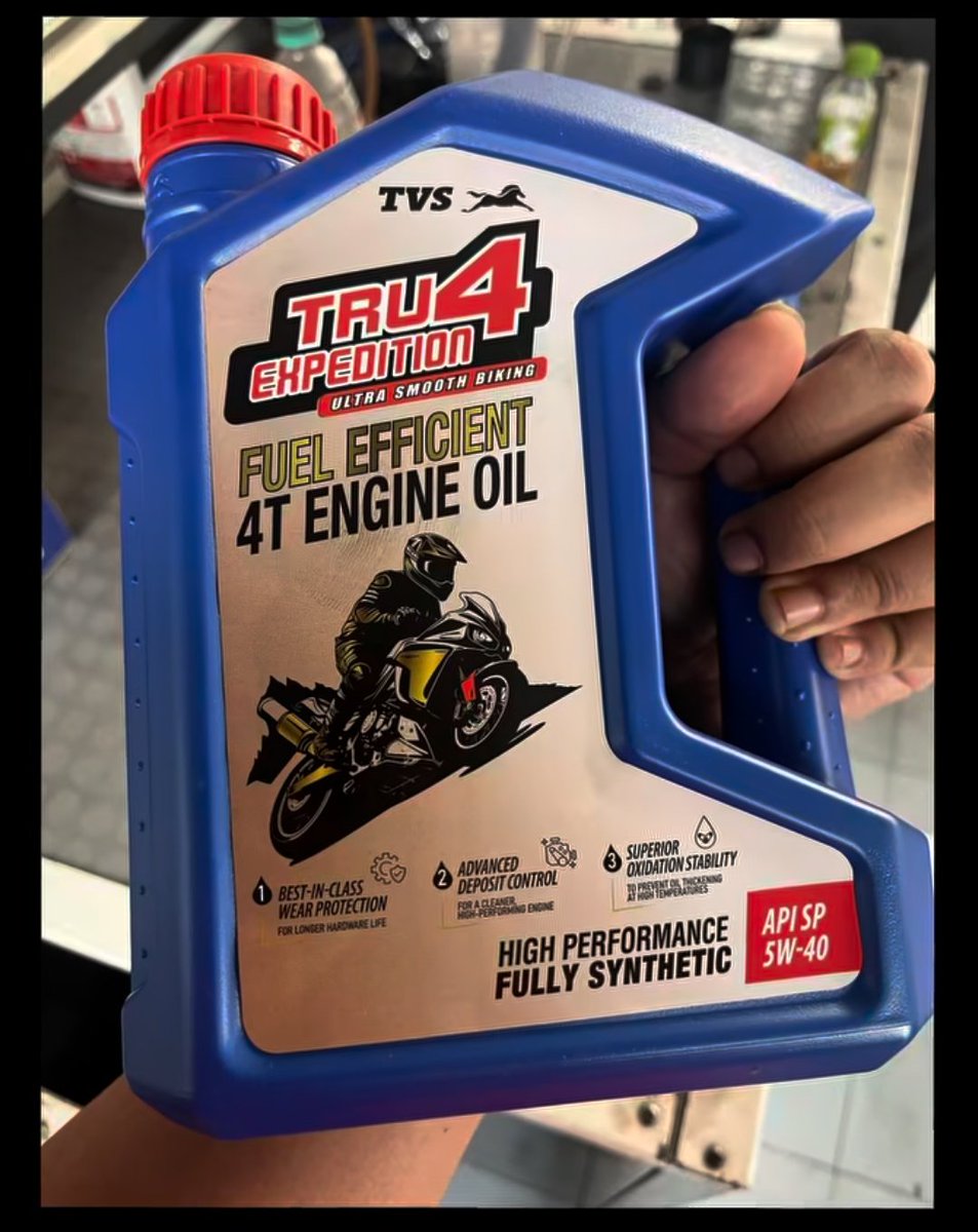 ramkrishna_more's tweet photo. #RTX300 #TVS 
OIl recommended for tvs rtx 300 https://t.co/v7QmOj6UXa
