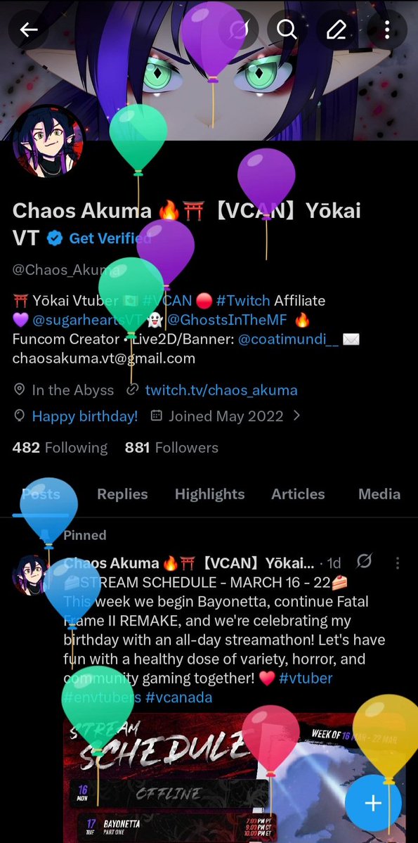 Chaos Akuma 🔥⛩️【VCAN】Yōkai VT tweet media