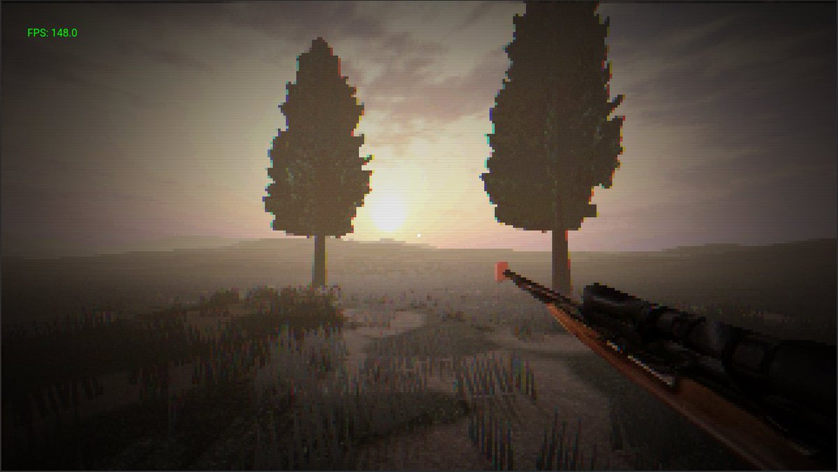 AriStudio01's tweet photo. Added a Rifle to my Hunting Horror Game!
#Godot #indiedev #HorrorGaming https://t.co/gzZbuFDuzf