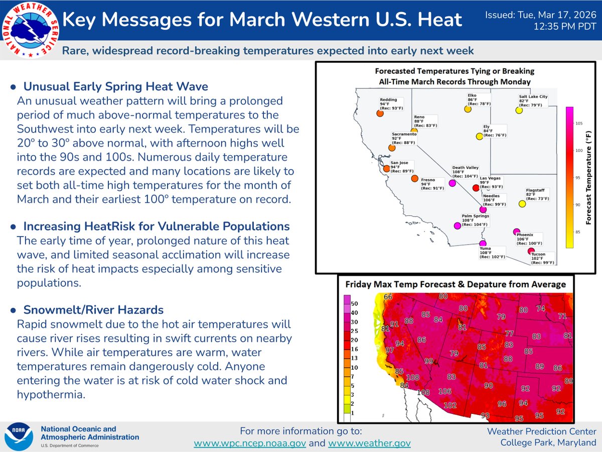 National Weather Service tweet media