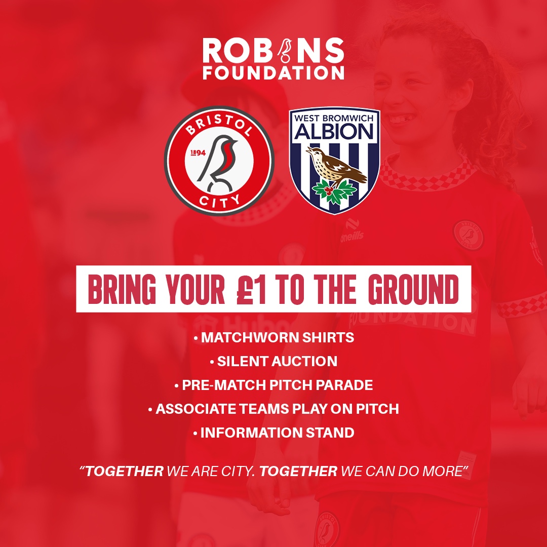 BristolCity's tweet photo. Saturday is our @RobinsFound's matchday! 💫

Find out what's on. 👇