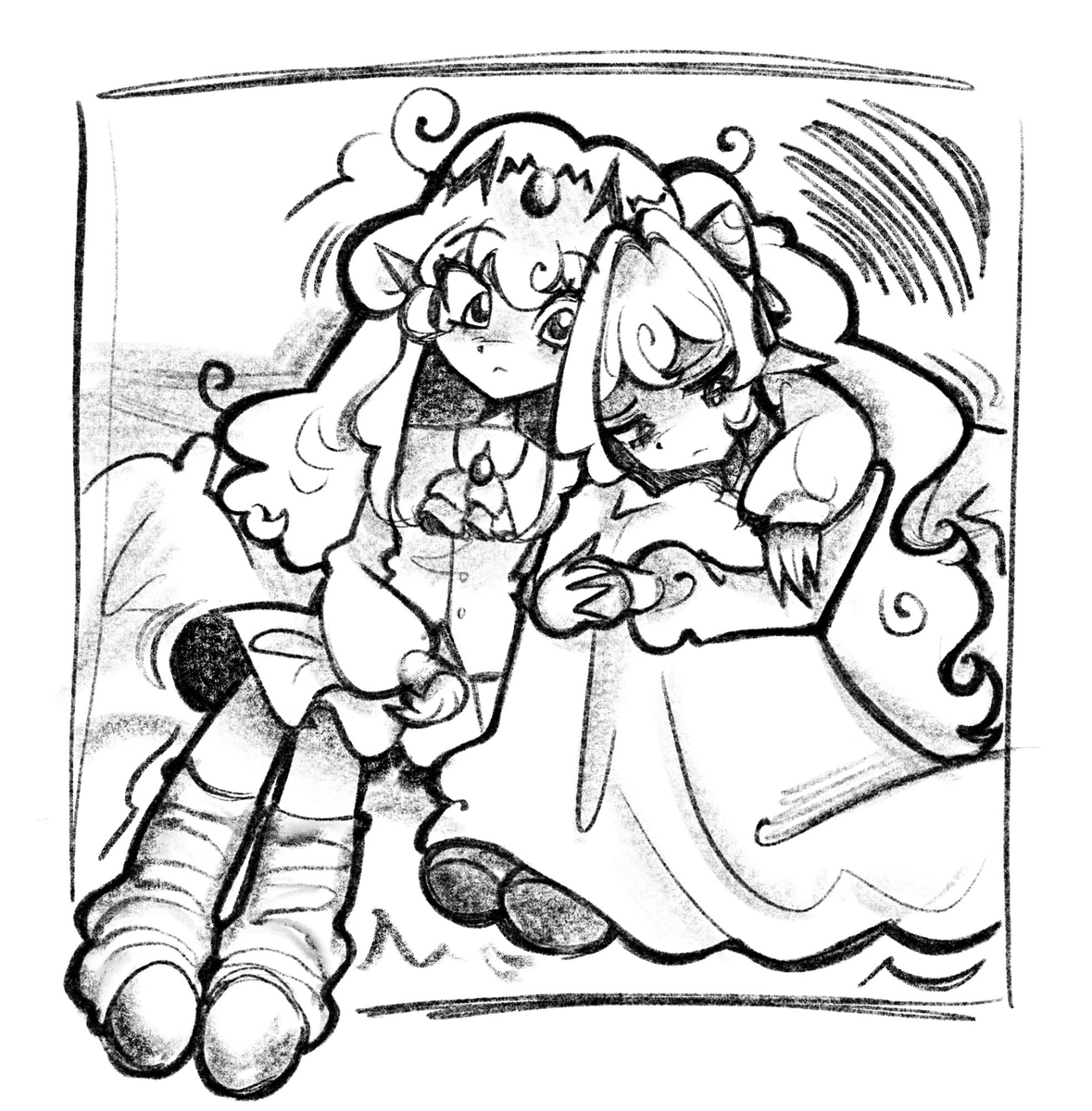 anriflores4's tweet photo. #apokunafanart #shubblefanart [request] she wants to be warm again :( https://t.co/rhAxGcj14G