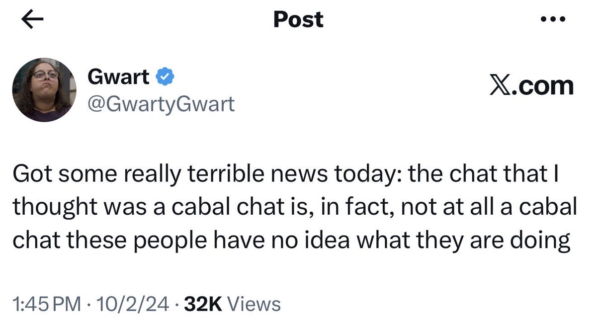 Gwart tweet media