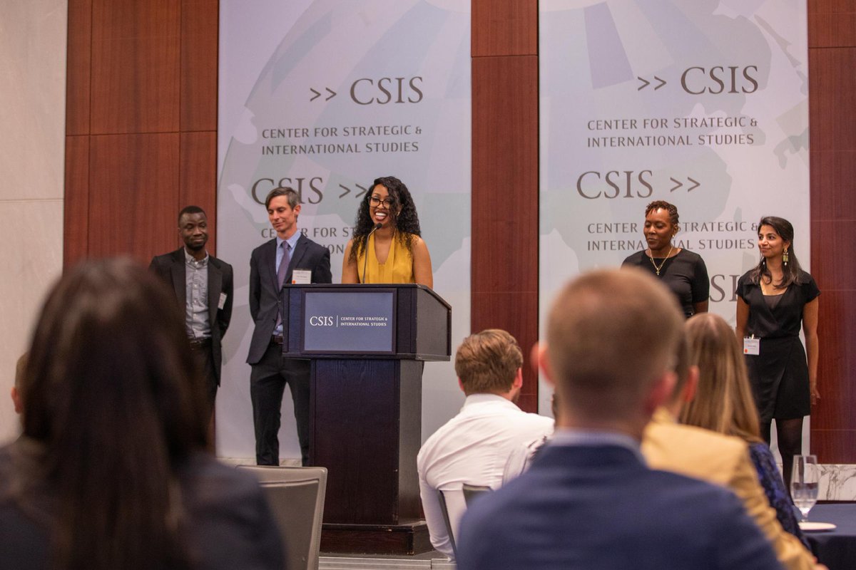 CSIS's tweet photo. Since 2019, the Africa Policy Accelerator has been building the next generation of Africa policy leaders.

Last week @CSISAfrica brought together its current cohort, 175+ alumni &amp; leading voices in the field to celebrate seven years of impact.

Learn more: https://t.co/9nRzD6QxGk https://t.co/mpok6kwpby