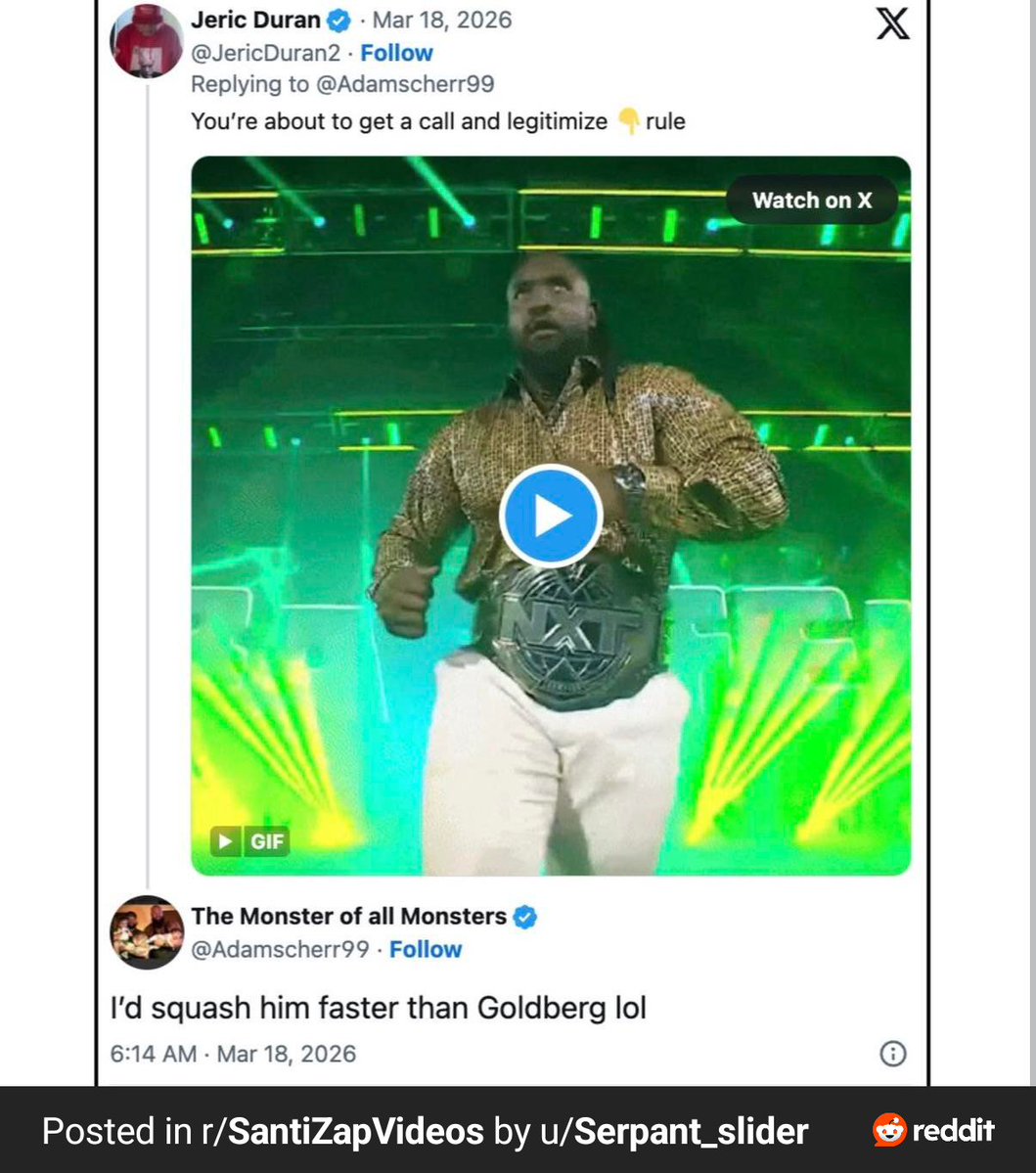 Unlike Braun… Oba actually has charisma 🔥🌚