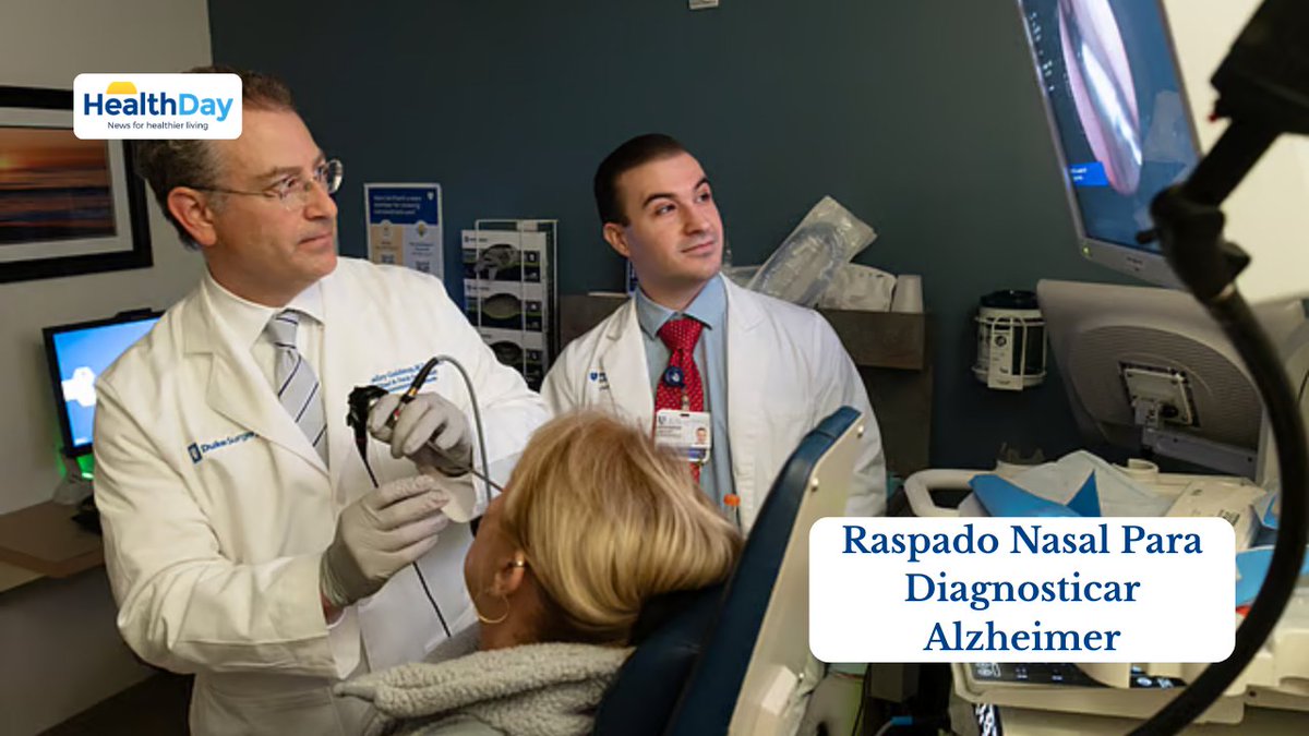 HealthDayTweets's tweet image. A new study shows cells collected high in the nose may reveal early biological clues tied to Alzheimer’s disease.
youtu.be/zXzVFs0gn7A

#Alzheimers #BrainHealth #EarlyDetection #DementiaAwareness #Neurology #MedicalResearch